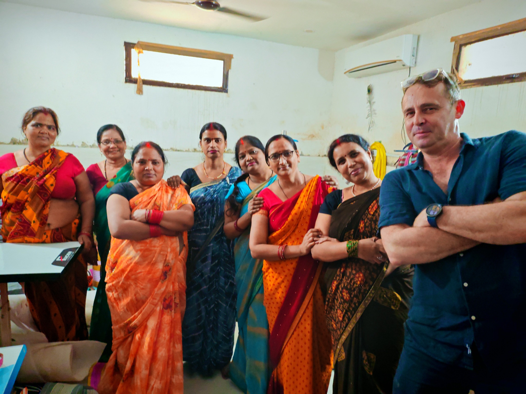 Equipo de Babachic en India